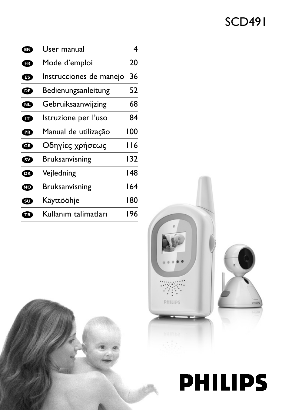 Philips SCD491 User Manual | 211 pages