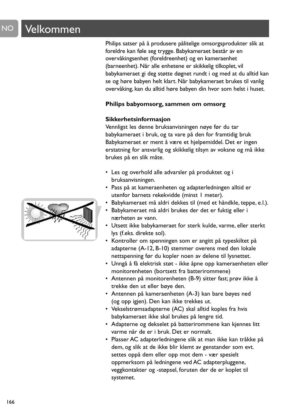 Velkommen | Philips SCD491 User Manual | Page 165 / 211