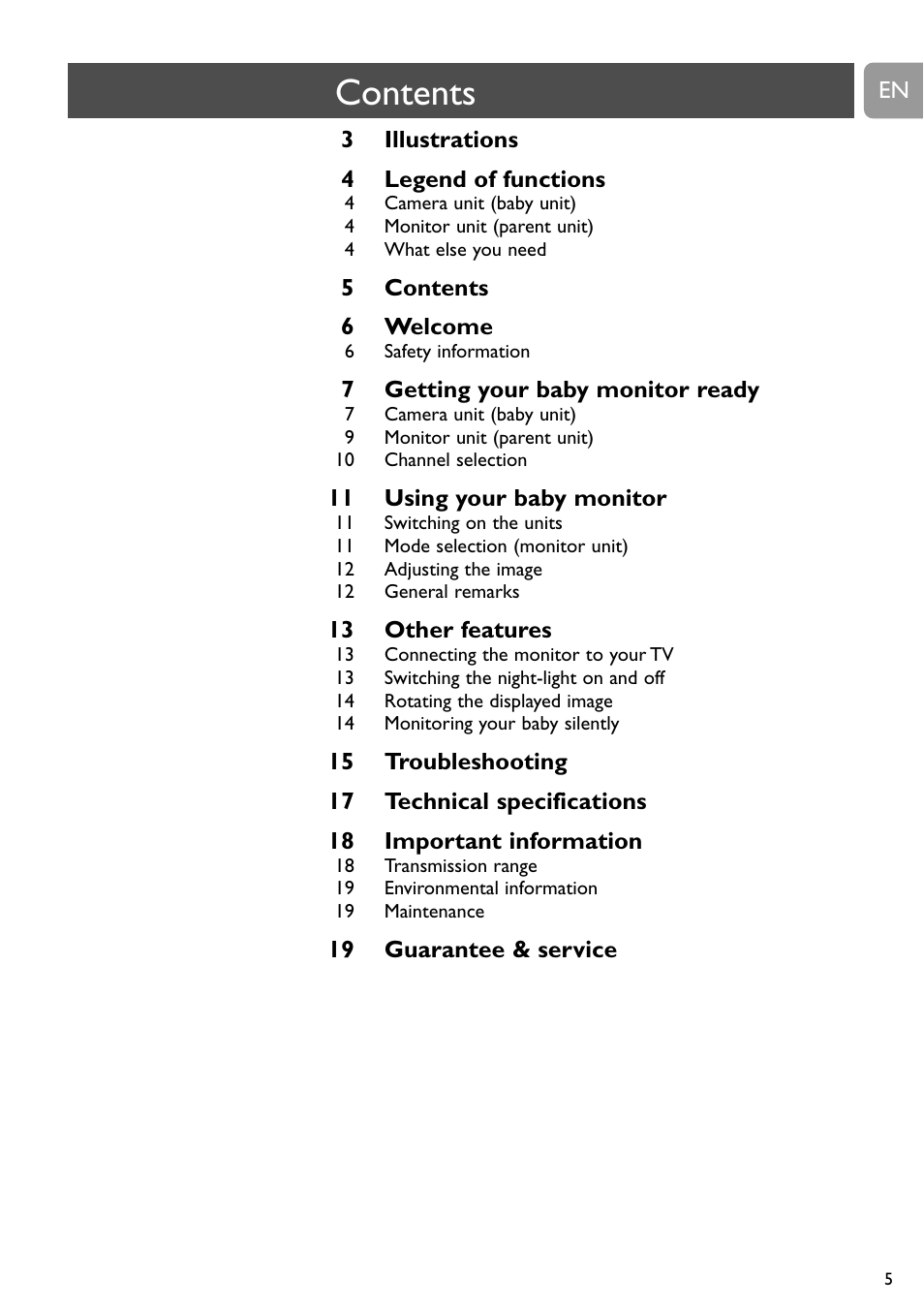 Philips SCD491 User Manual | Page 4 / 211