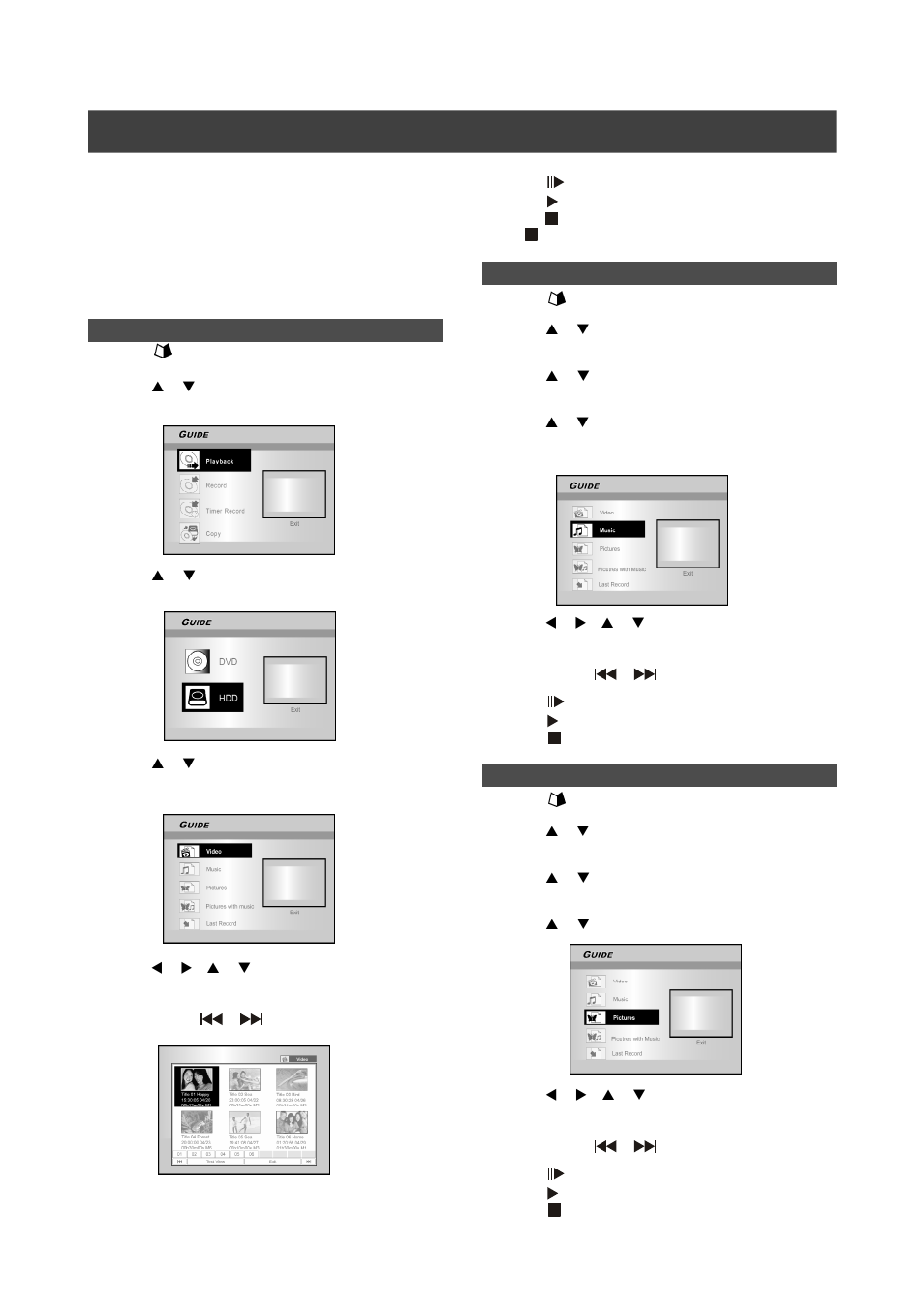 Philips DVDR520H/75 User Manual | Page 16 / 46