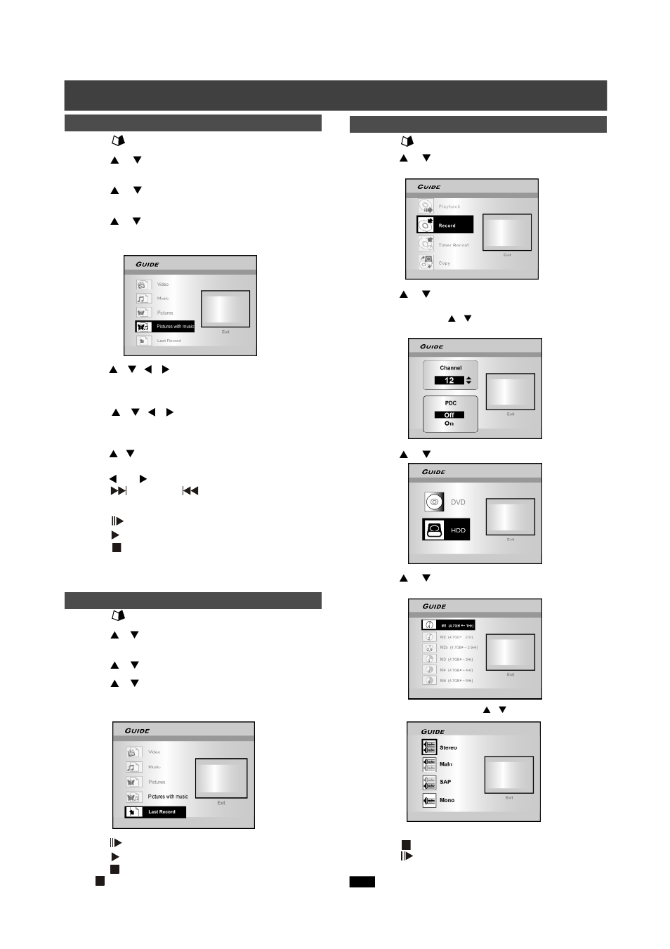 Philips DVDR520H/75 User Manual | Page 17 / 46