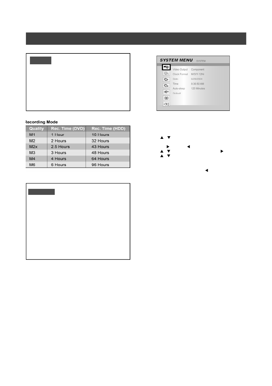 Gui o, Tv tuner, Record | Peration | Philips DVDR520H/75 User Manual | Page 43 / 46