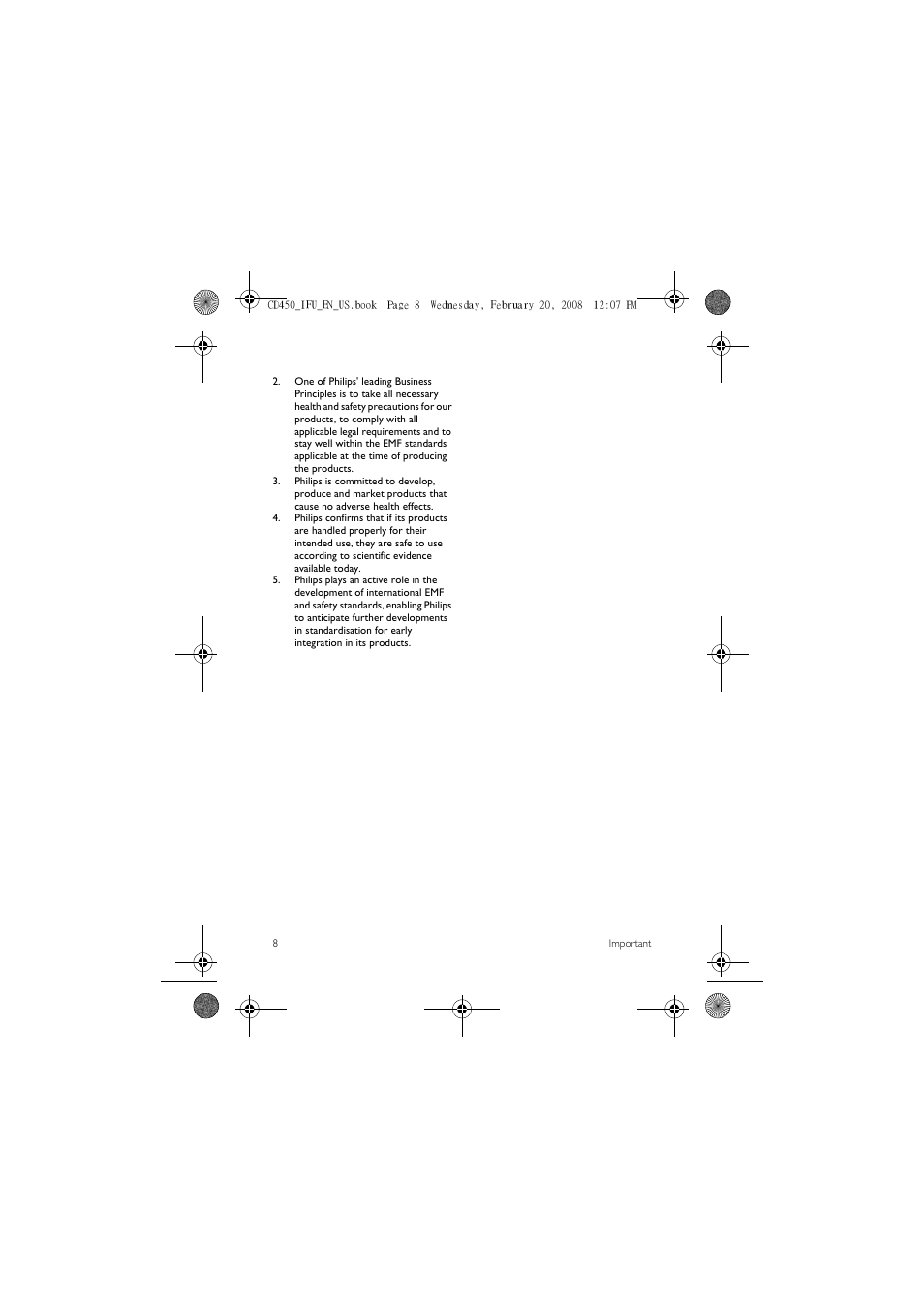 Philips CD450XY/ZZ User Manual | Page 10 / 59