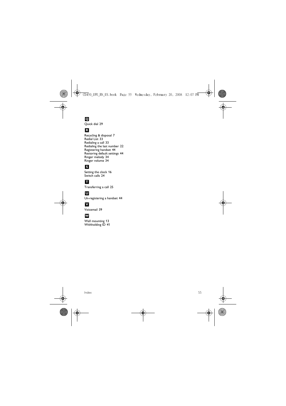 Philips CD450XY/ZZ User Manual | Page 57 / 59