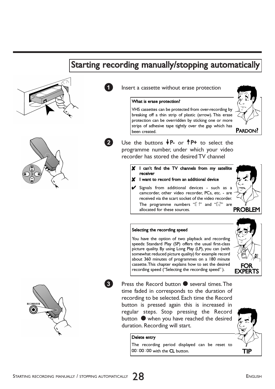 Philips VR 708/07 User Manual | Page 28 / 56