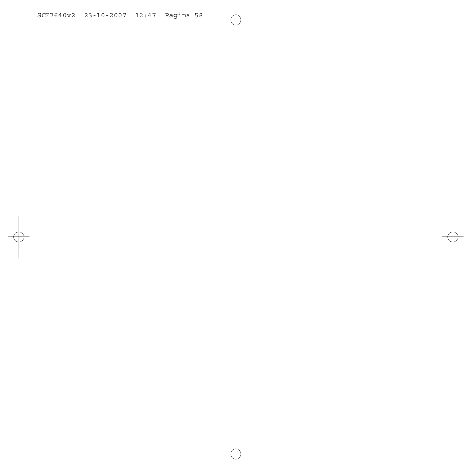 Philips SCE7640 User Manual | Page 58 / 61