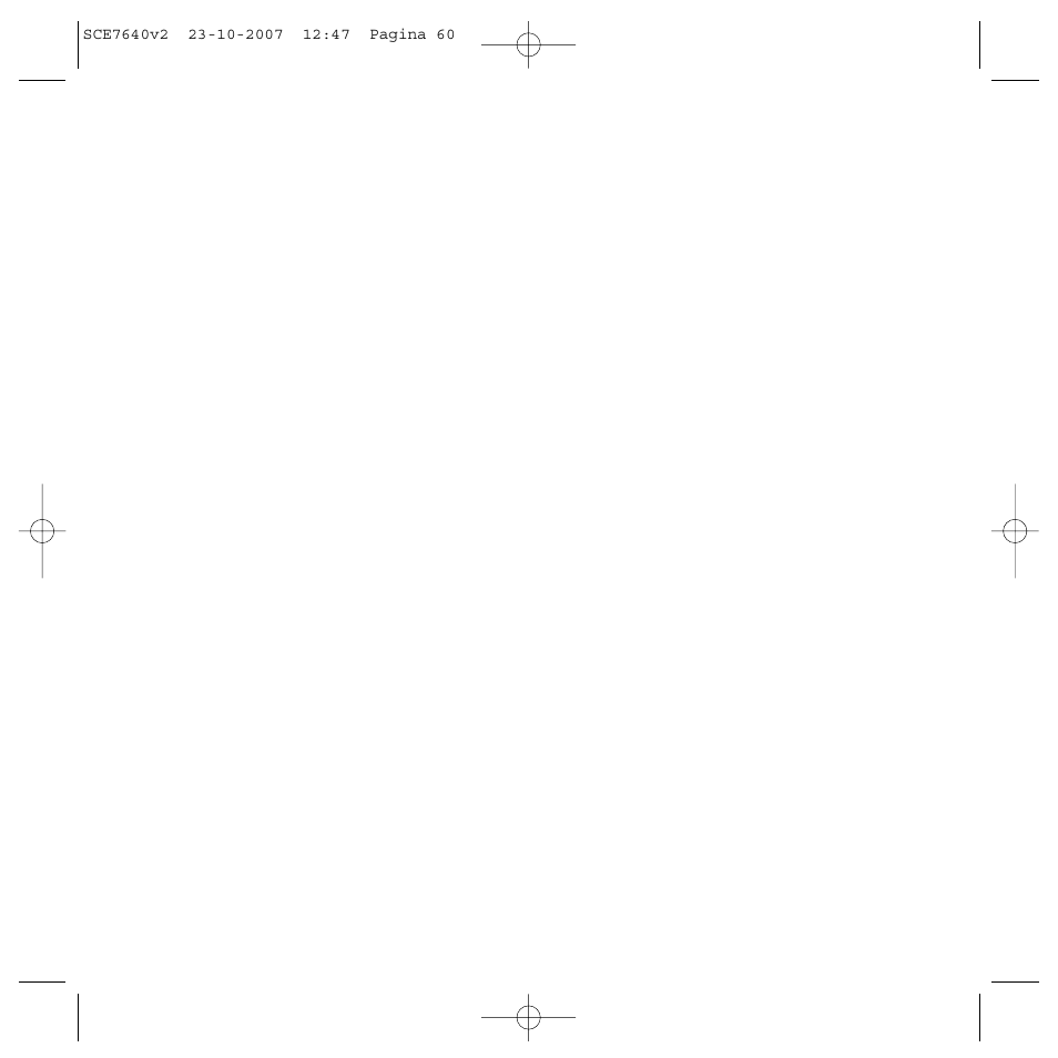 Philips SCE7640 User Manual | Page 60 / 61