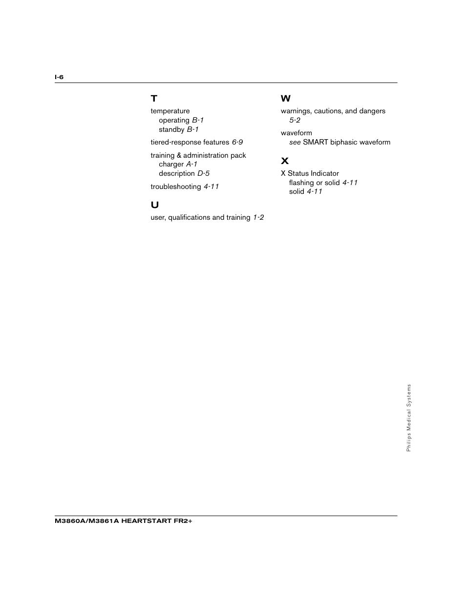 Philips M3860A User Manual | Page 100 / 102