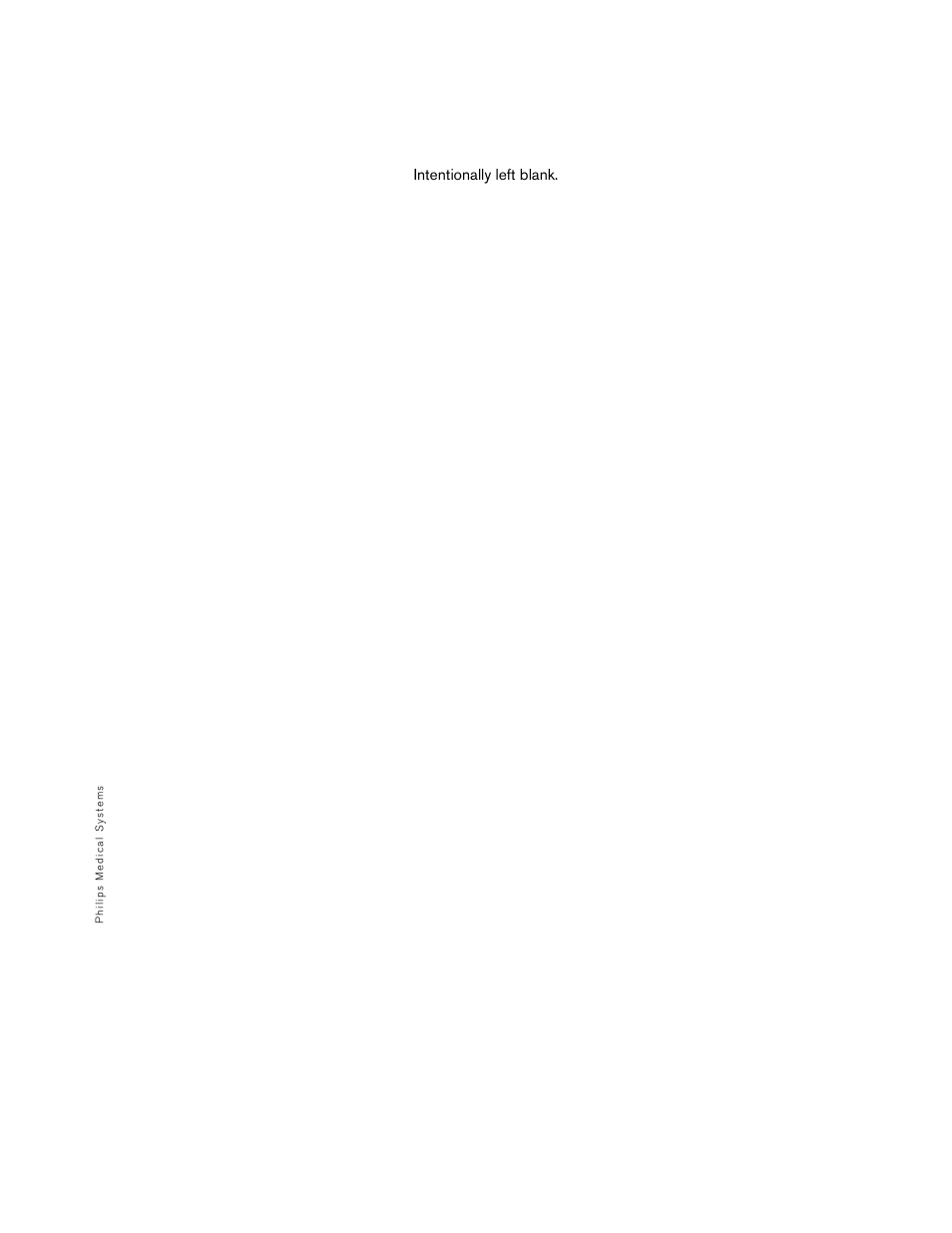 Intentionally left blank | Philips M3860A User Manual | Page 101 / 102