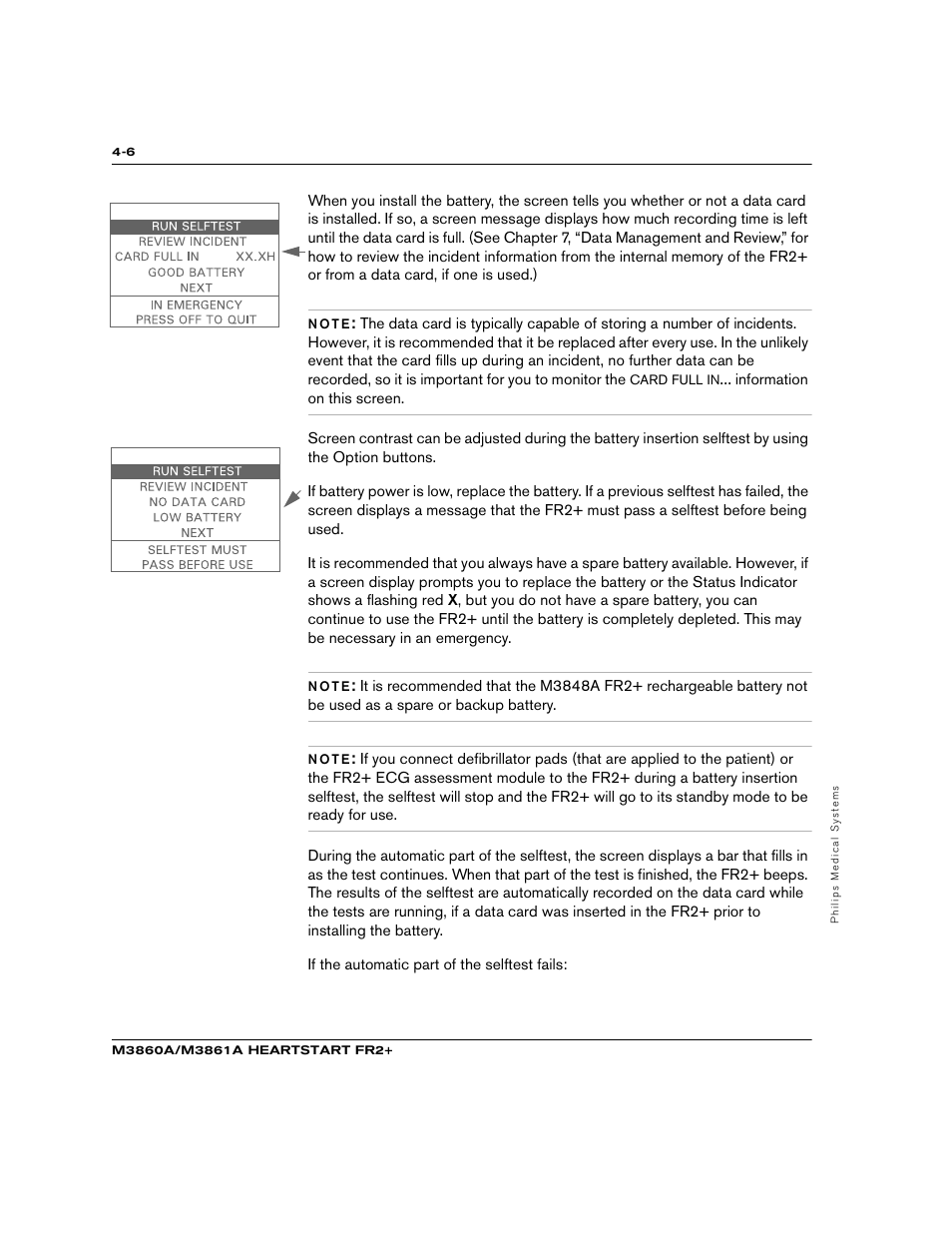 Philips M3860A User Manual | Page 32 / 102