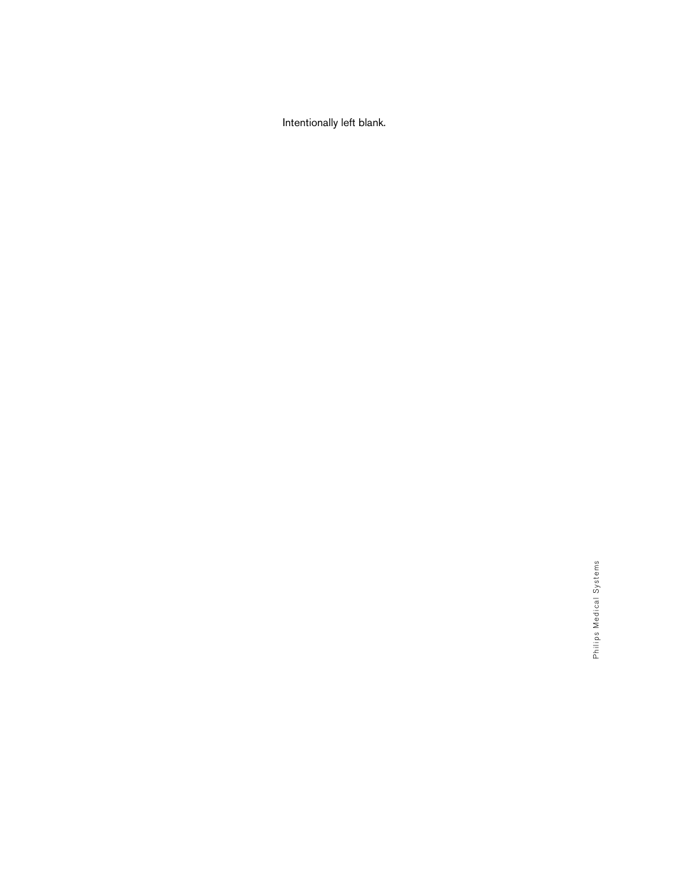 Intentionally left blank | Philips M3860A User Manual | Page 4 / 102