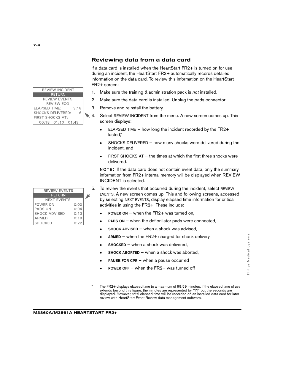 Philips M3860A User Manual | Page 64 / 102