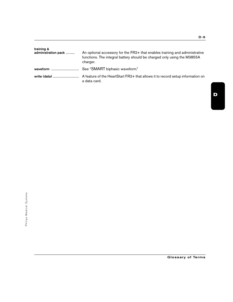 Smart | Philips M3860A User Manual | Page 93 / 102