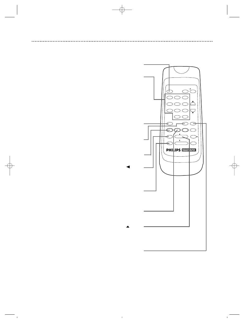 18 remote control buttons | Philips VRZ250AT User Manual | Page 18 / 48