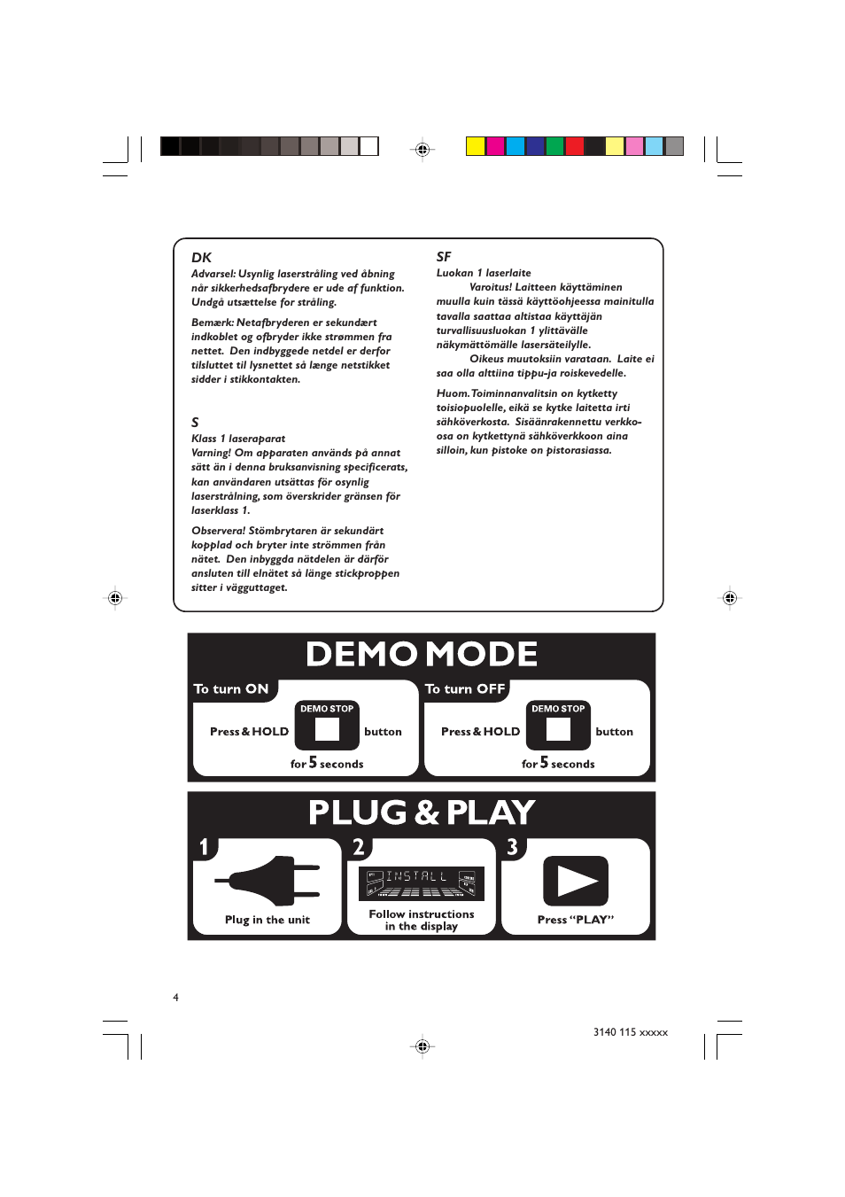 Philips FW-C390 User Manual | Page 4 / 30