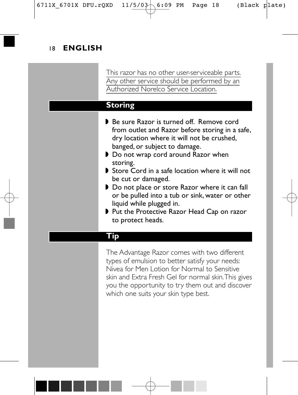 Philips 6716X User Manual | Page 17 / 39