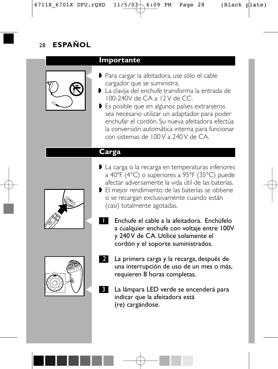 Philips 6716X User Manual | Page 27 / 39