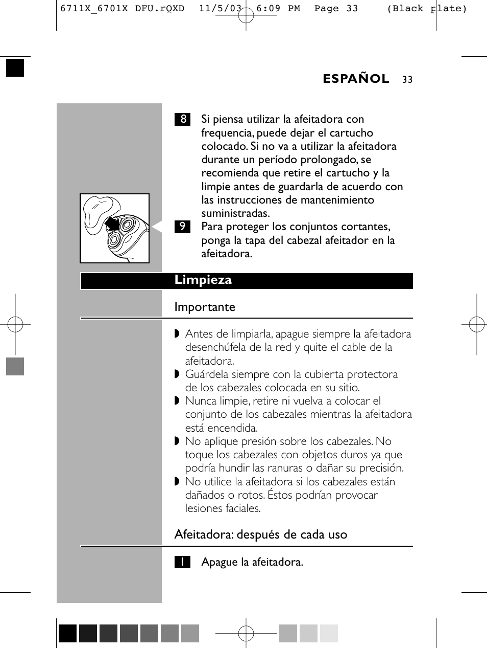 Philips 6716X User Manual | Page 32 / 39