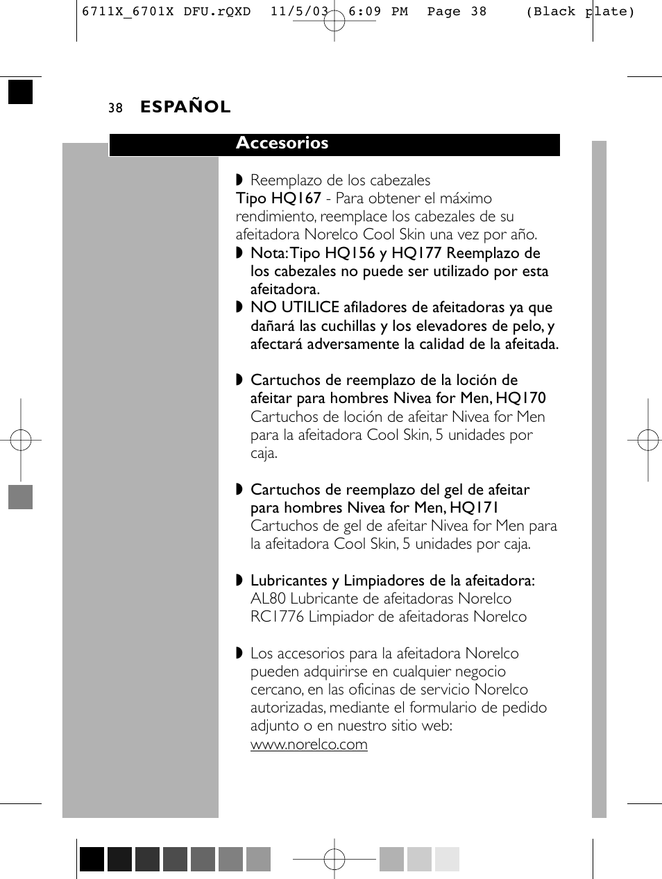 Philips 6716X User Manual | Page 37 / 39