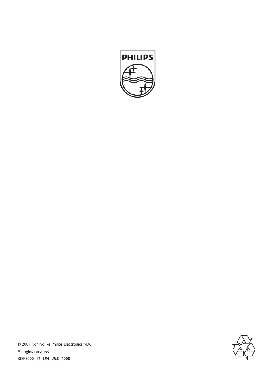 Philips BDP3000/12 User Manual | Page 32 / 32