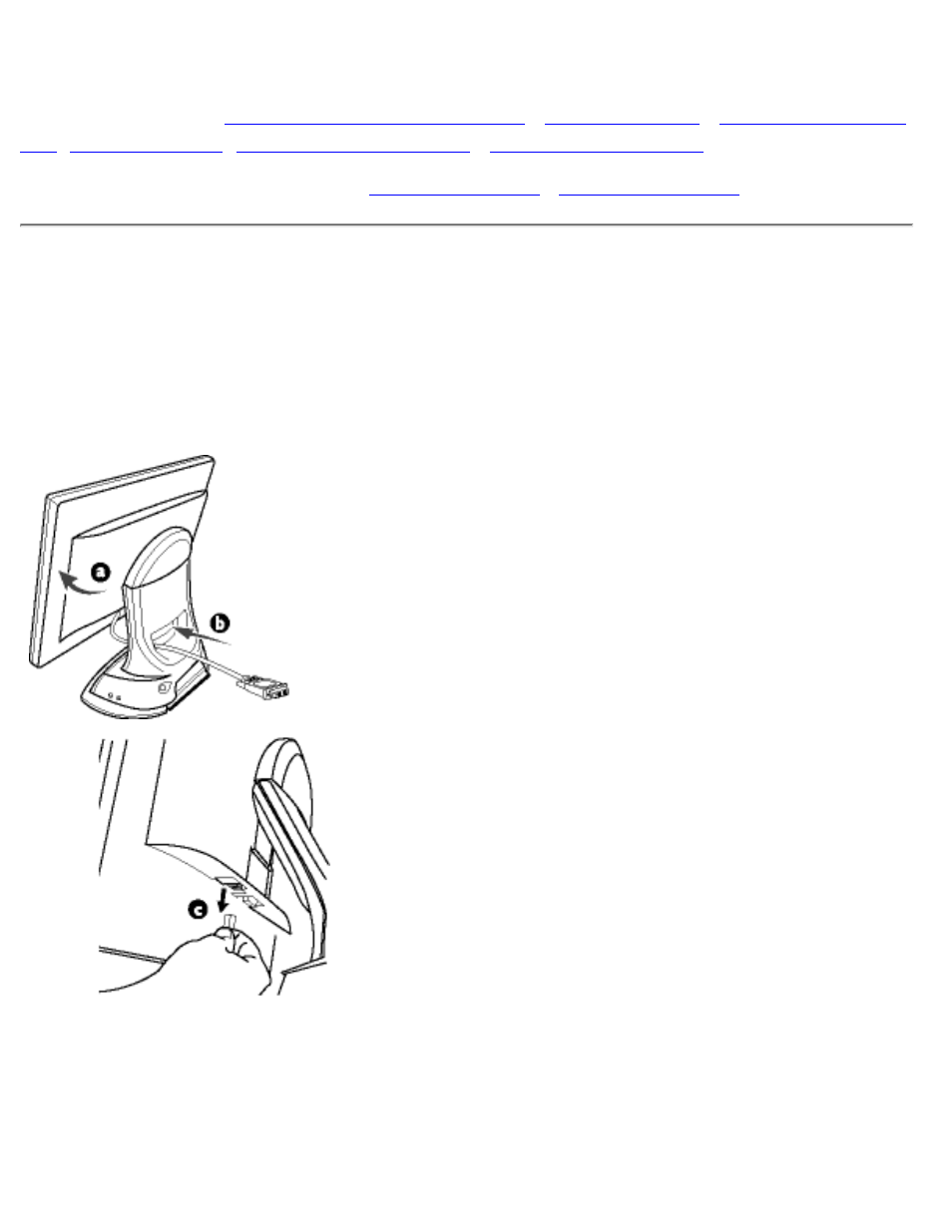 Remove and re-install the base, Remove and, Re-install the base | Philips 150B3M/150B3Q User Manual | Page 61 / 89