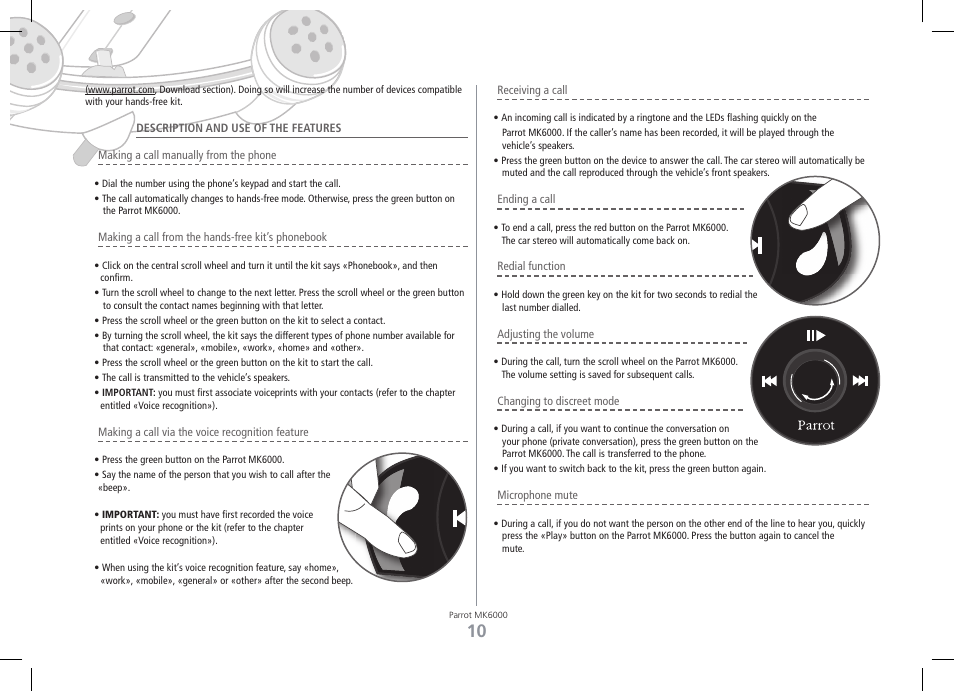 Philips MK6000 User Manual | Page 10 / 126