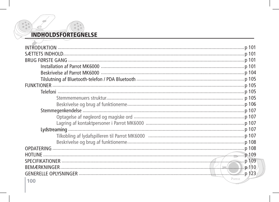 Philips MK6000 User Manual | Page 100 / 126