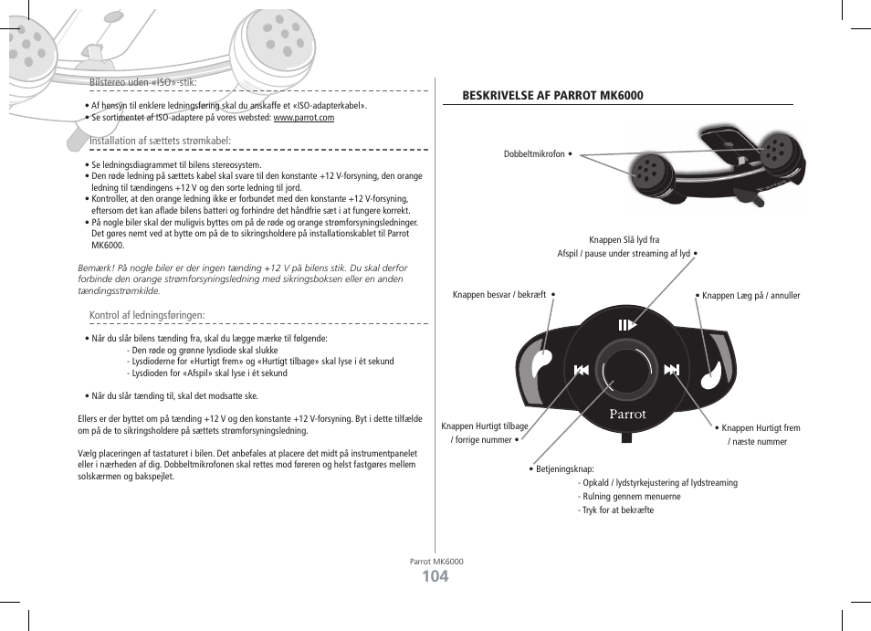 Philips MK6000 User Manual | Page 104 / 126