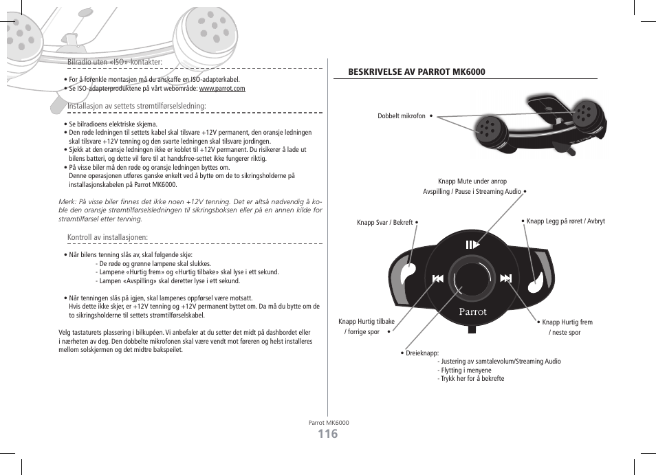 Philips MK6000 User Manual | Page 116 / 126