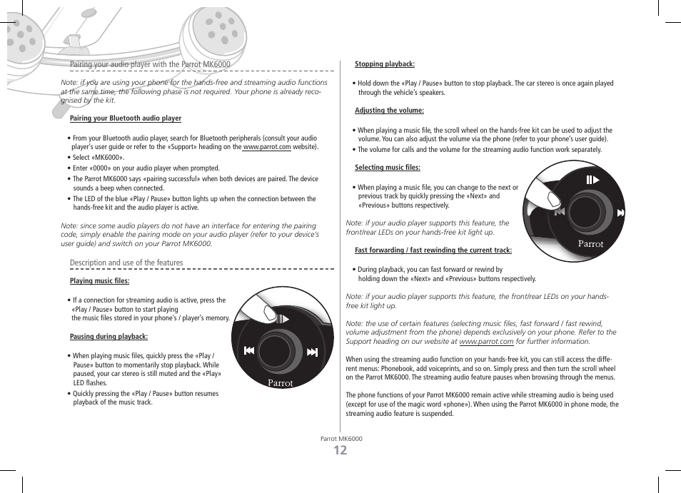 Philips MK6000 User Manual | Page 12 / 126