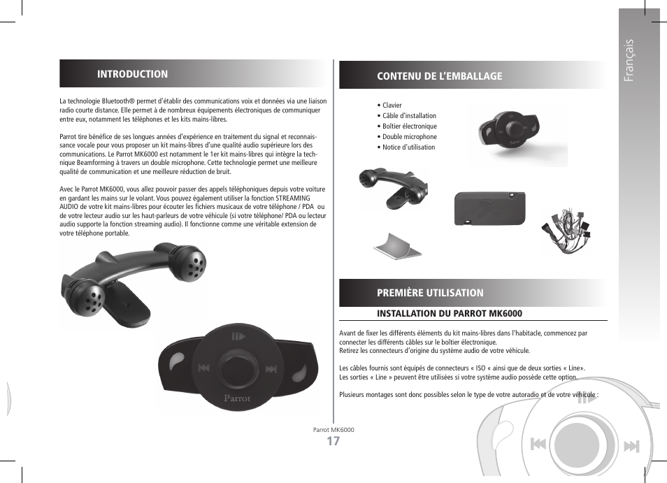 Français | Philips MK6000 User Manual | Page 17 / 126