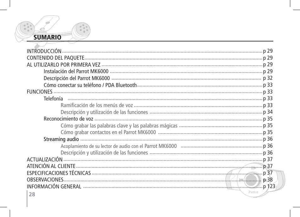 Philips MK6000 User Manual | Page 28 / 126