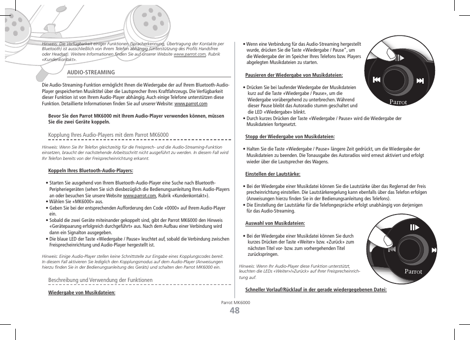 Philips MK6000 User Manual | Page 48 / 126