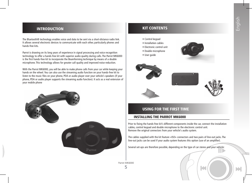 English | Philips MK6000 User Manual | Page 5 / 126