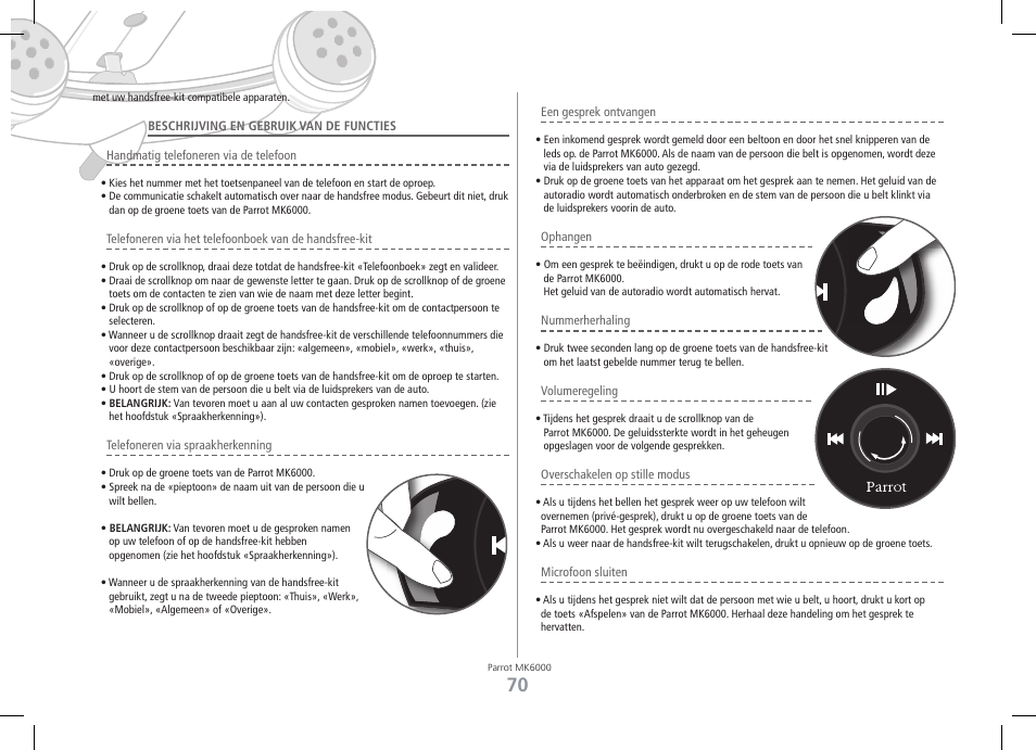 Philips MK6000 User Manual | Page 70 / 126