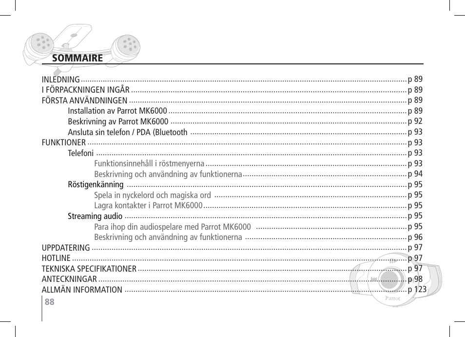 Philips MK6000 User Manual | Page 88 / 126