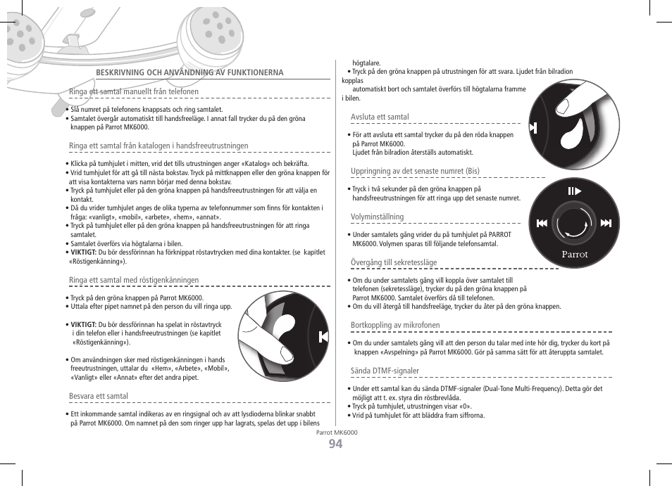 Philips MK6000 User Manual | Page 94 / 126