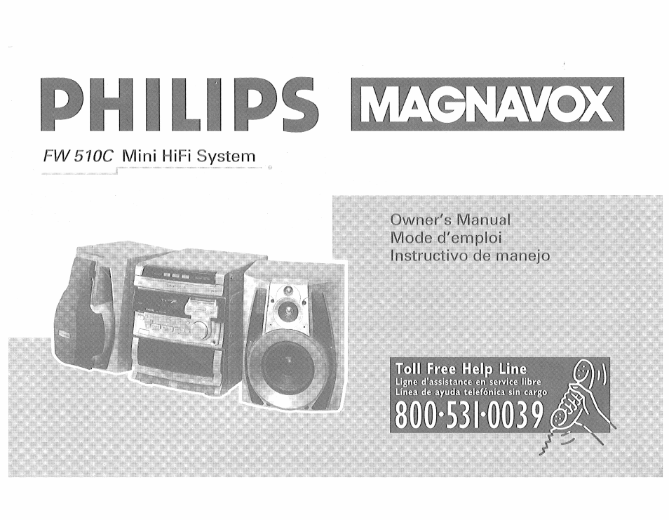 Philips FW510C User Manual | 76 pages