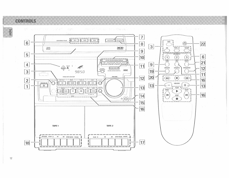 Philips FW510C User Manual | Page 12 / 76