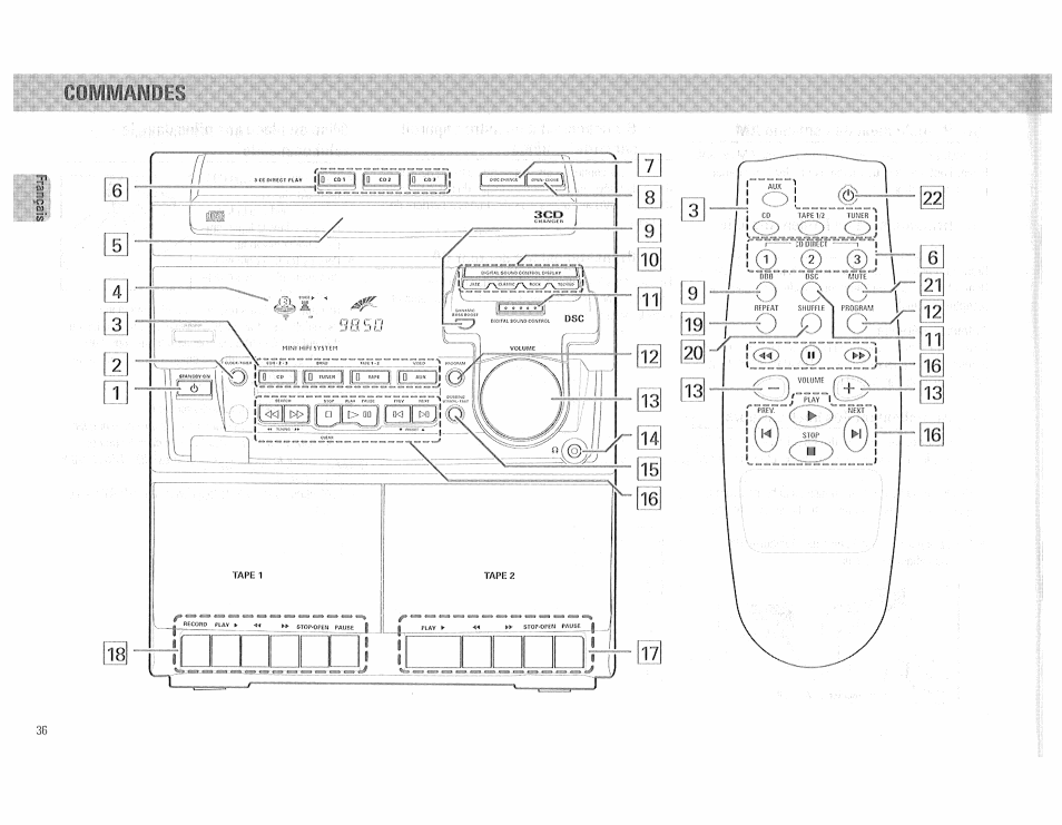 Philips FW510C User Manual | Page 36 / 76