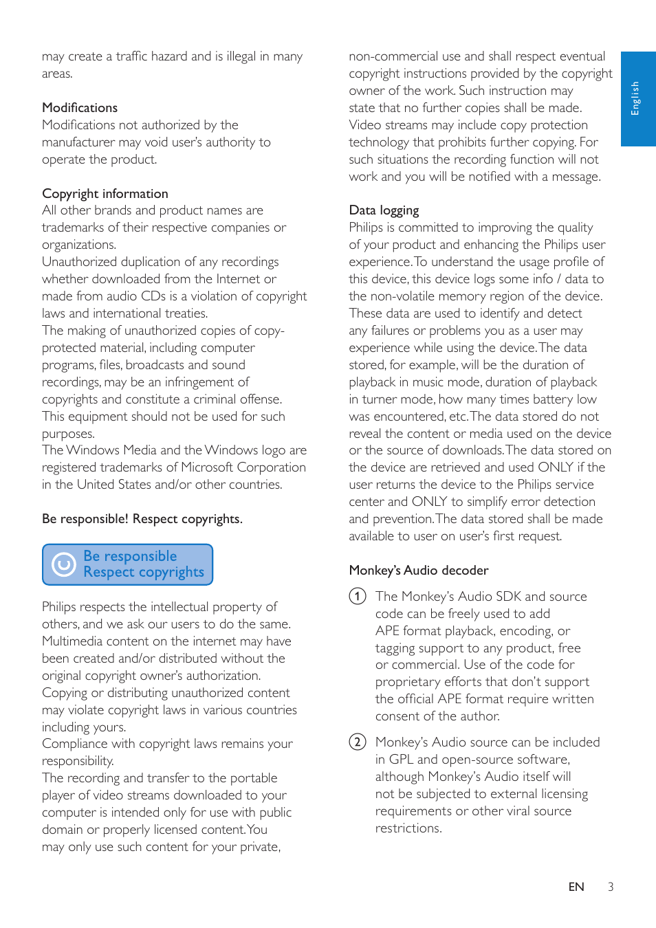 Philips wk10295 User Manual | Page 4 / 29