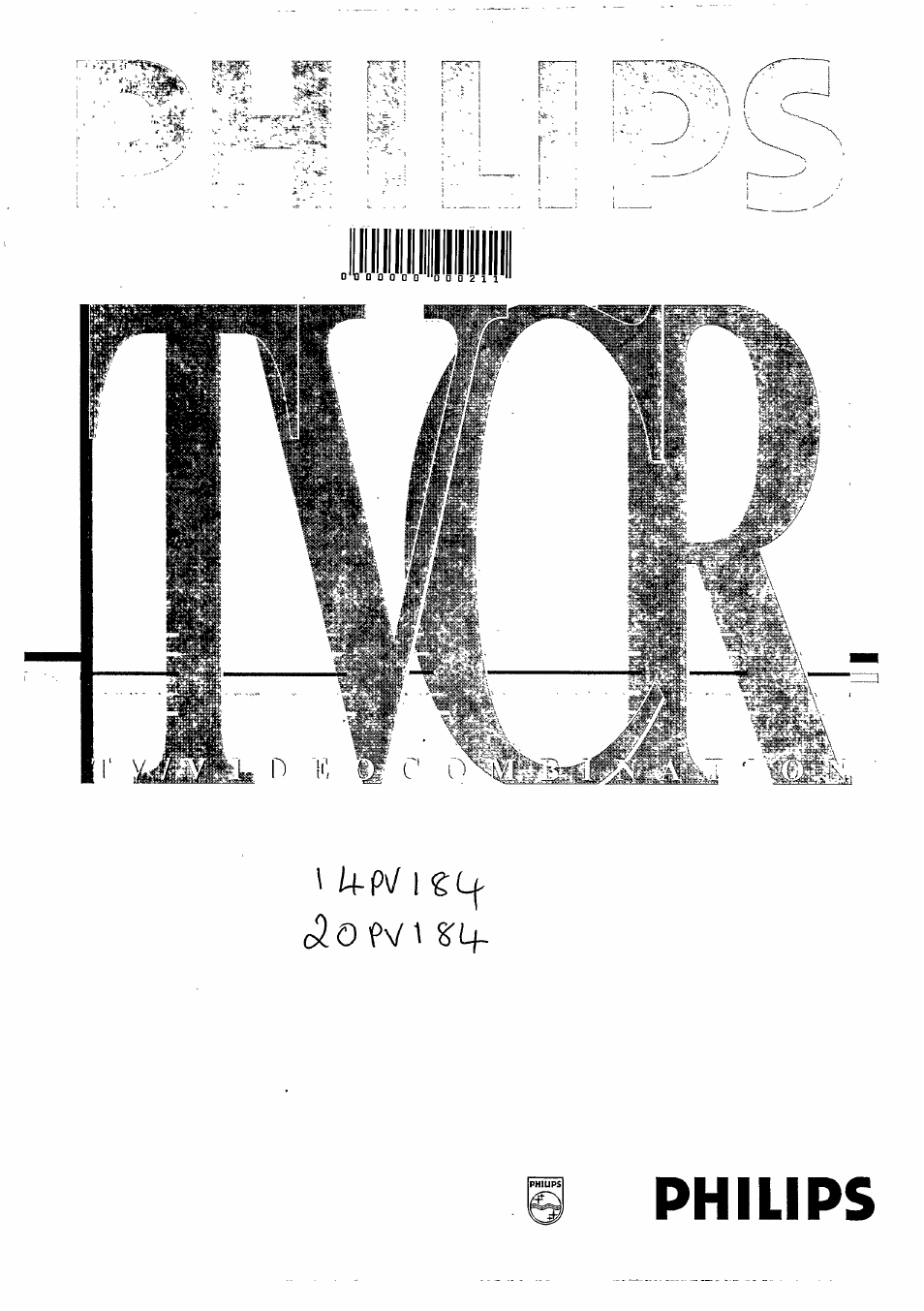 Philips 20PV 184 User Manual | 16 pages