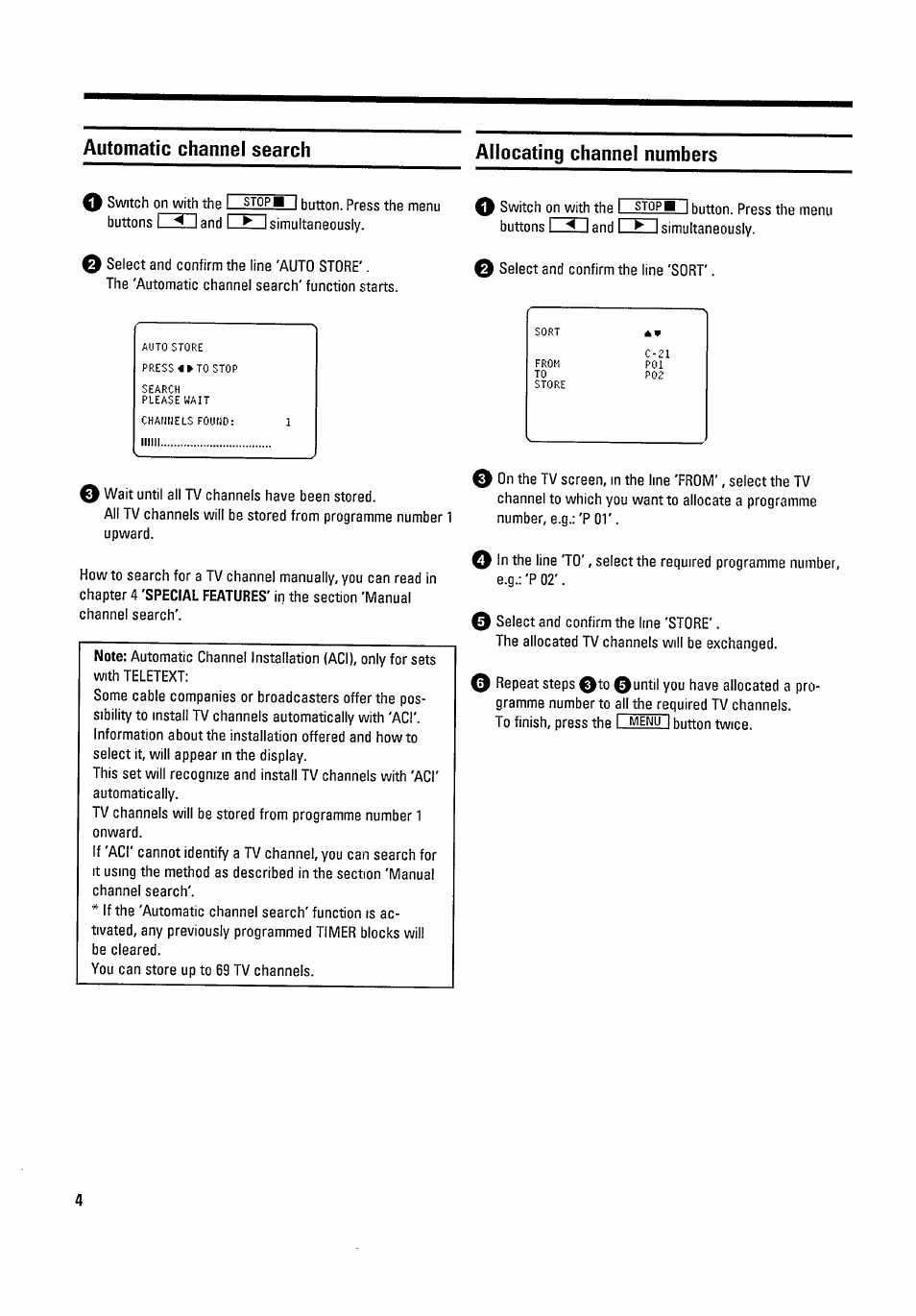 Philips 20PV 184 User Manual | Page 8 / 16