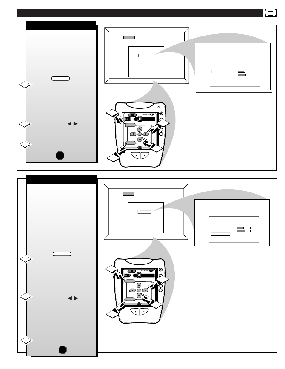 Atsc/d, Igital, Ound | Ontrols | Philips HD6400W User Manual | Page 41 / 60