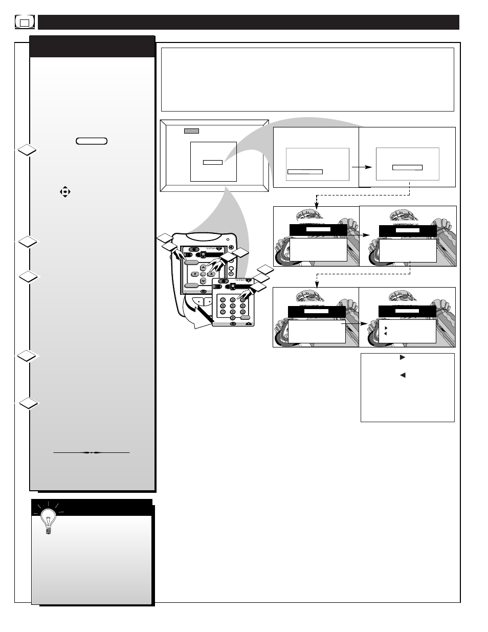 Atsc/d, Igital, Eatures | Ontrols, Parental control setup code number | Philips HD6400W User Manual | Page 46 / 60