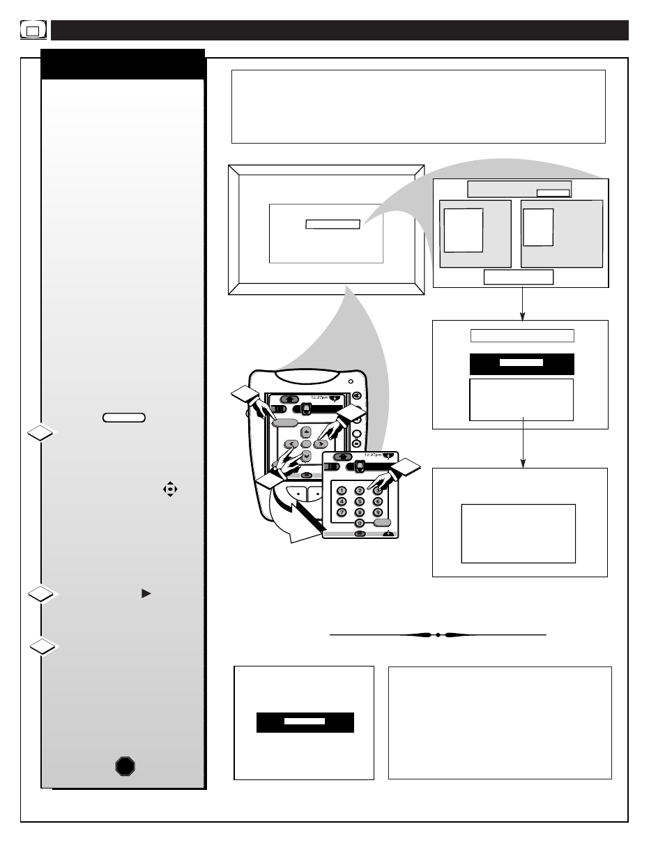 Atsc/d, Igital, Eatures | Ontrols | Philips HD6400W User Manual | Page 48 / 60