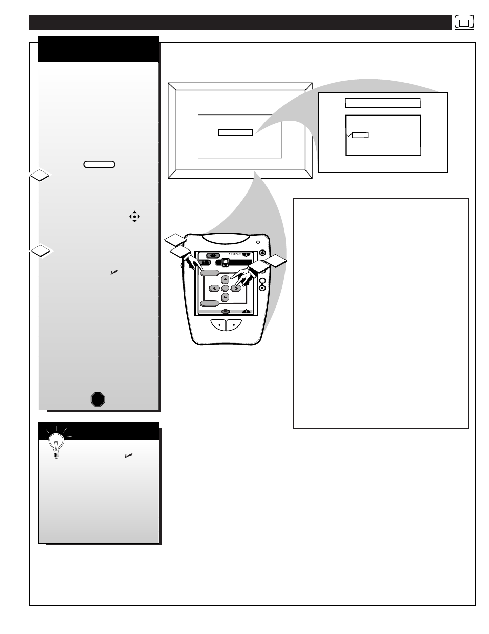 Atsc/d, Igital, Eatures | Ontrols | Philips HD6400W User Manual | Page 49 / 60