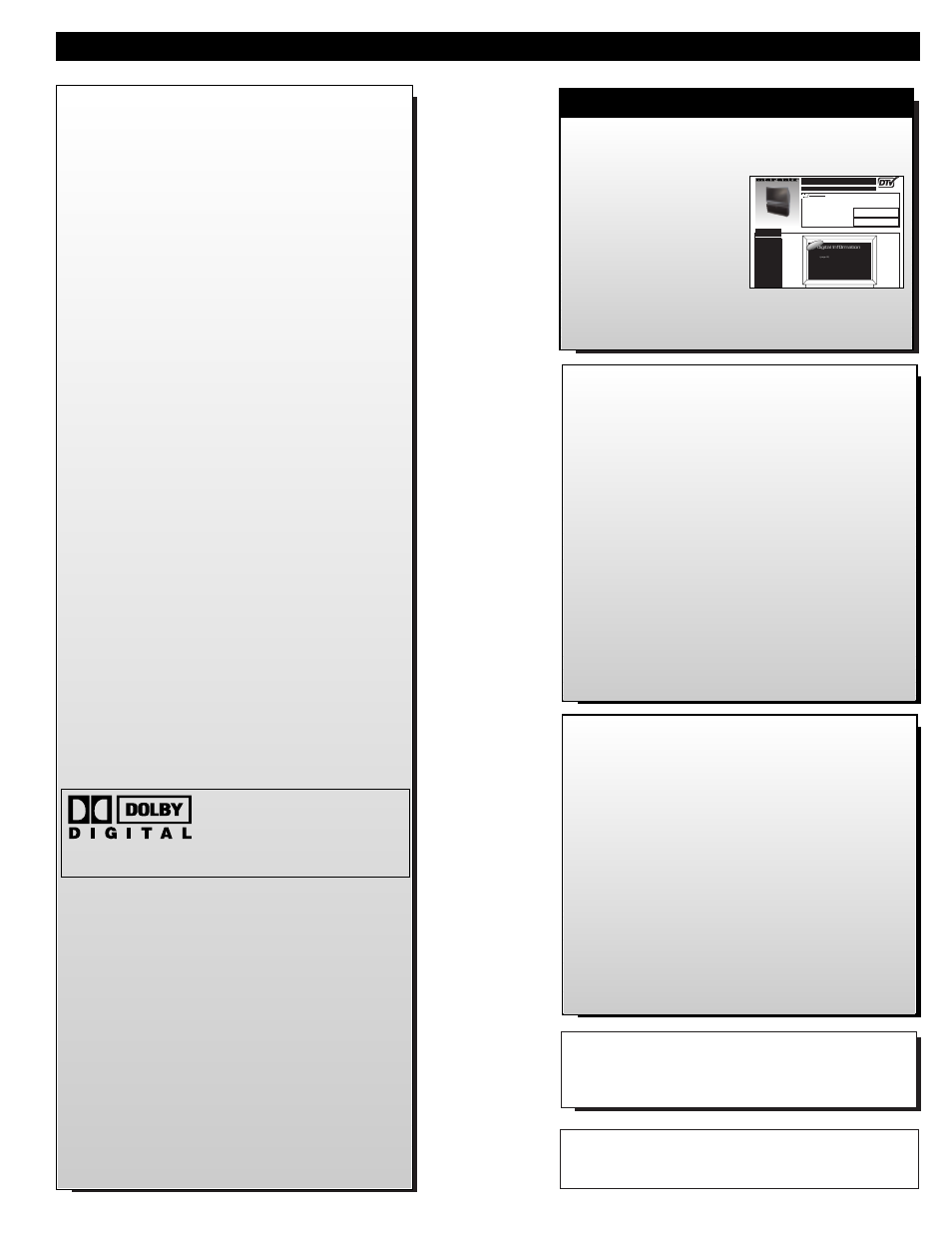 Eatures, Dptv s, Product end-of-use disposal | Up and, Uick, Uide | Philips HD6400W User Manual | Page 5 / 60