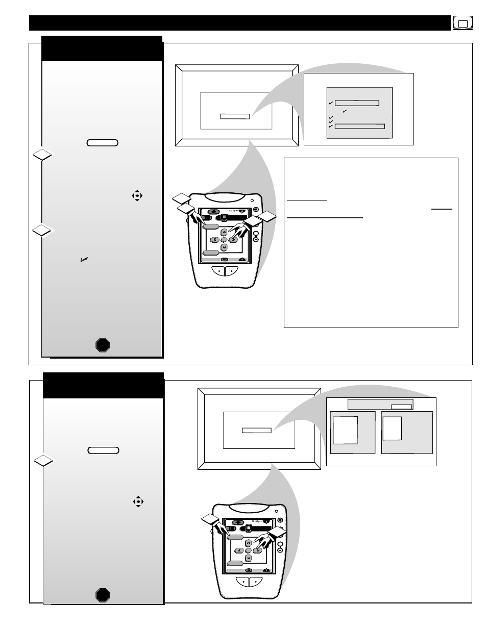 Atsc/d, Igital, Eatures | Ontrols | Philips HD6400W User Manual | Page 51 / 60