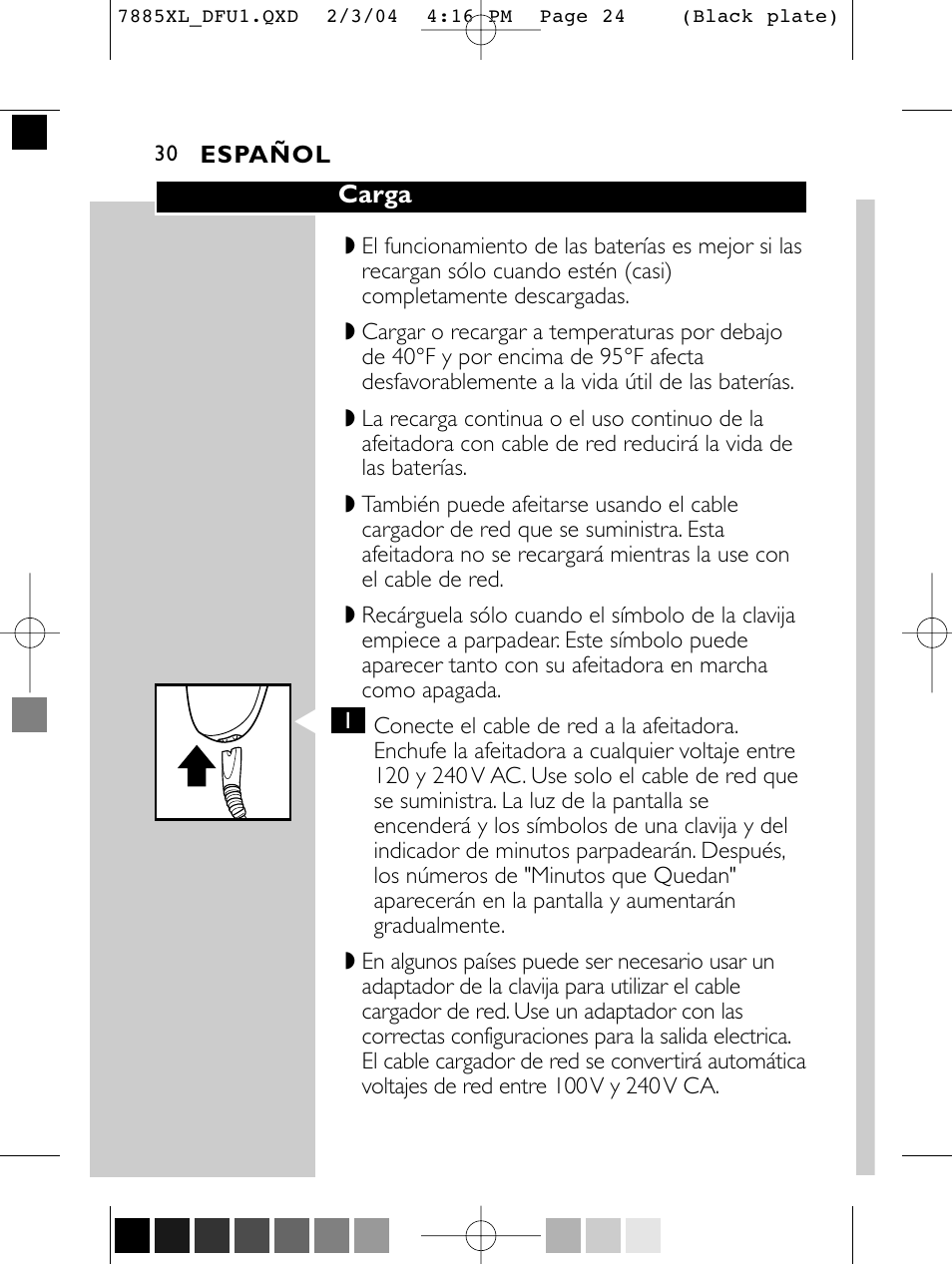 Philips 7886XL User Manual | Page 30 / 40